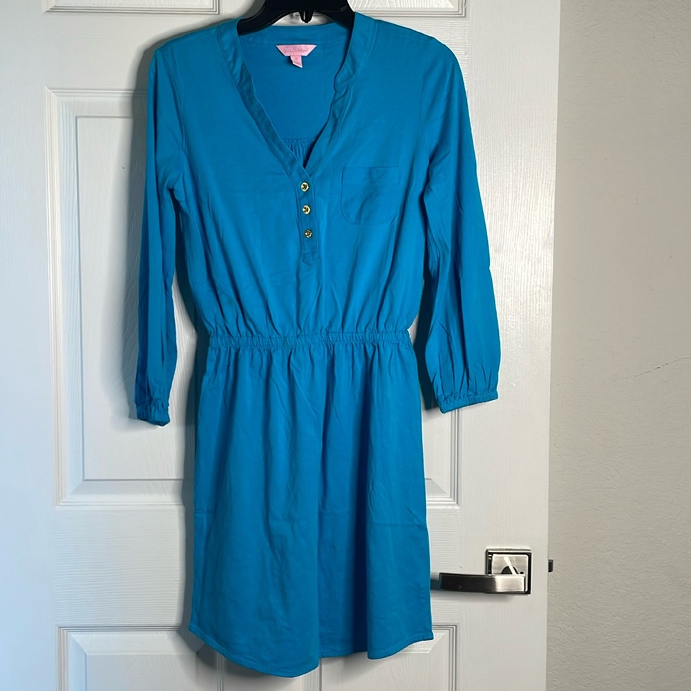 Lilly Pulitzer long sleeve mini dress